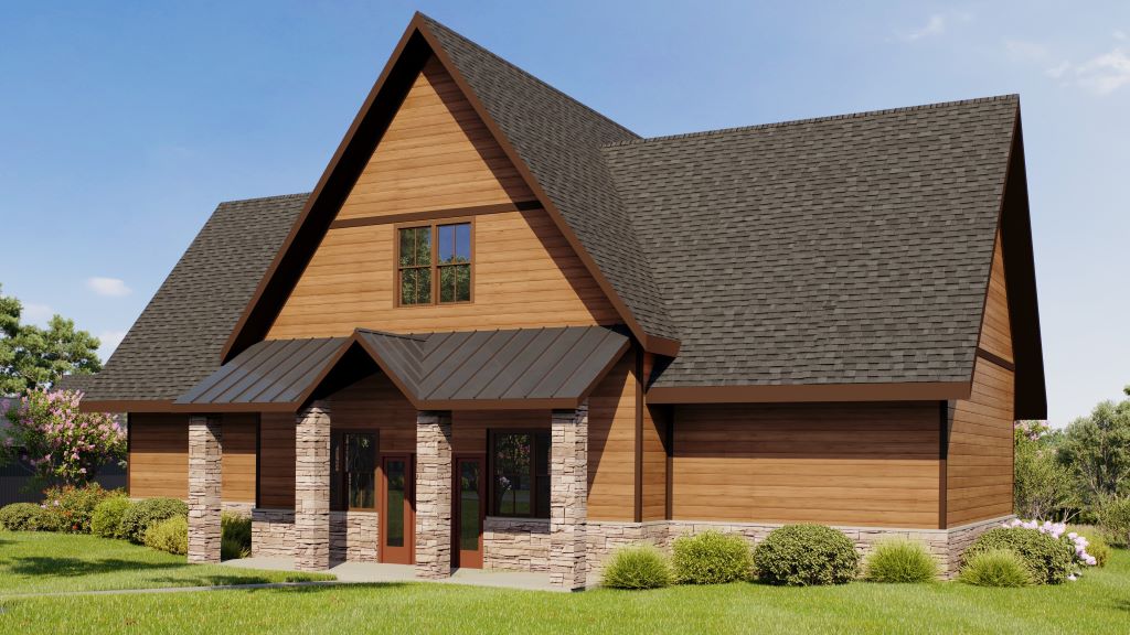 Rustic Mountain House
