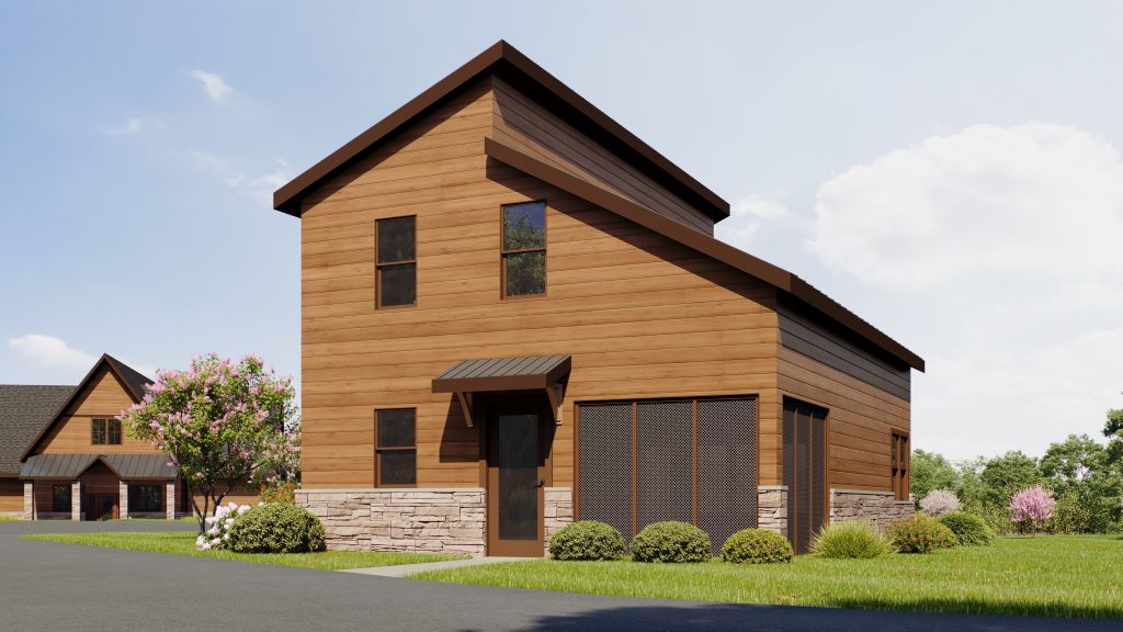 Modern Cabin Exterior