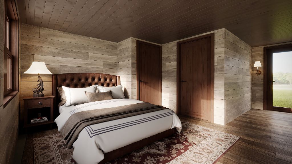 Cozy Rustic Bedroom