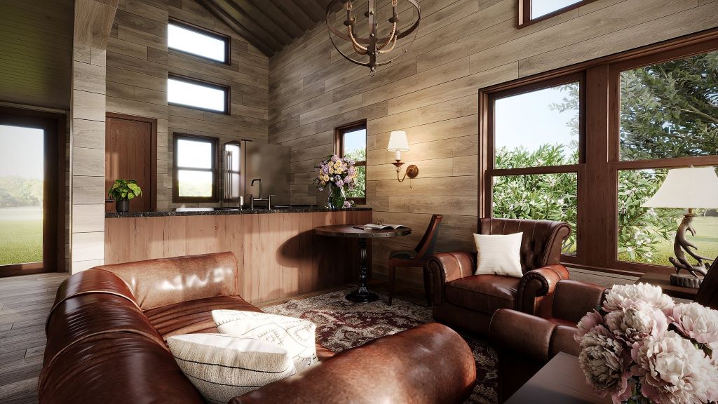 Rustic Living Interior