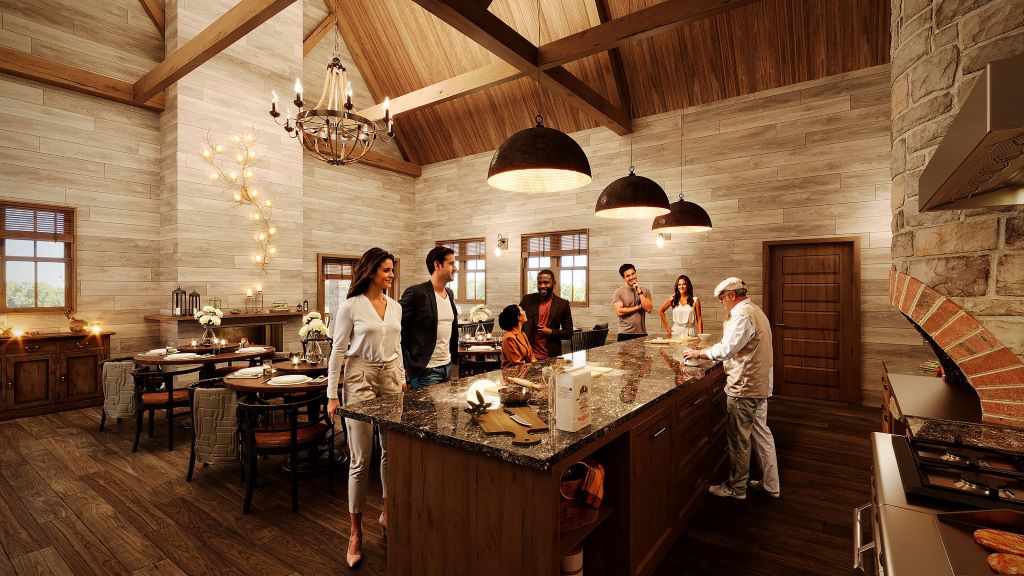 Rustic Dining Interior