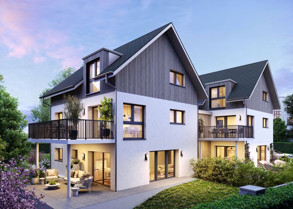 Modern Duplex Exterior